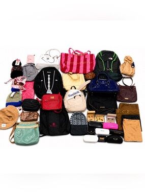 LV, Dior, Coach, Kate Spade 50 Pc Wholesale Reseller Box Bags, Accessories NWT